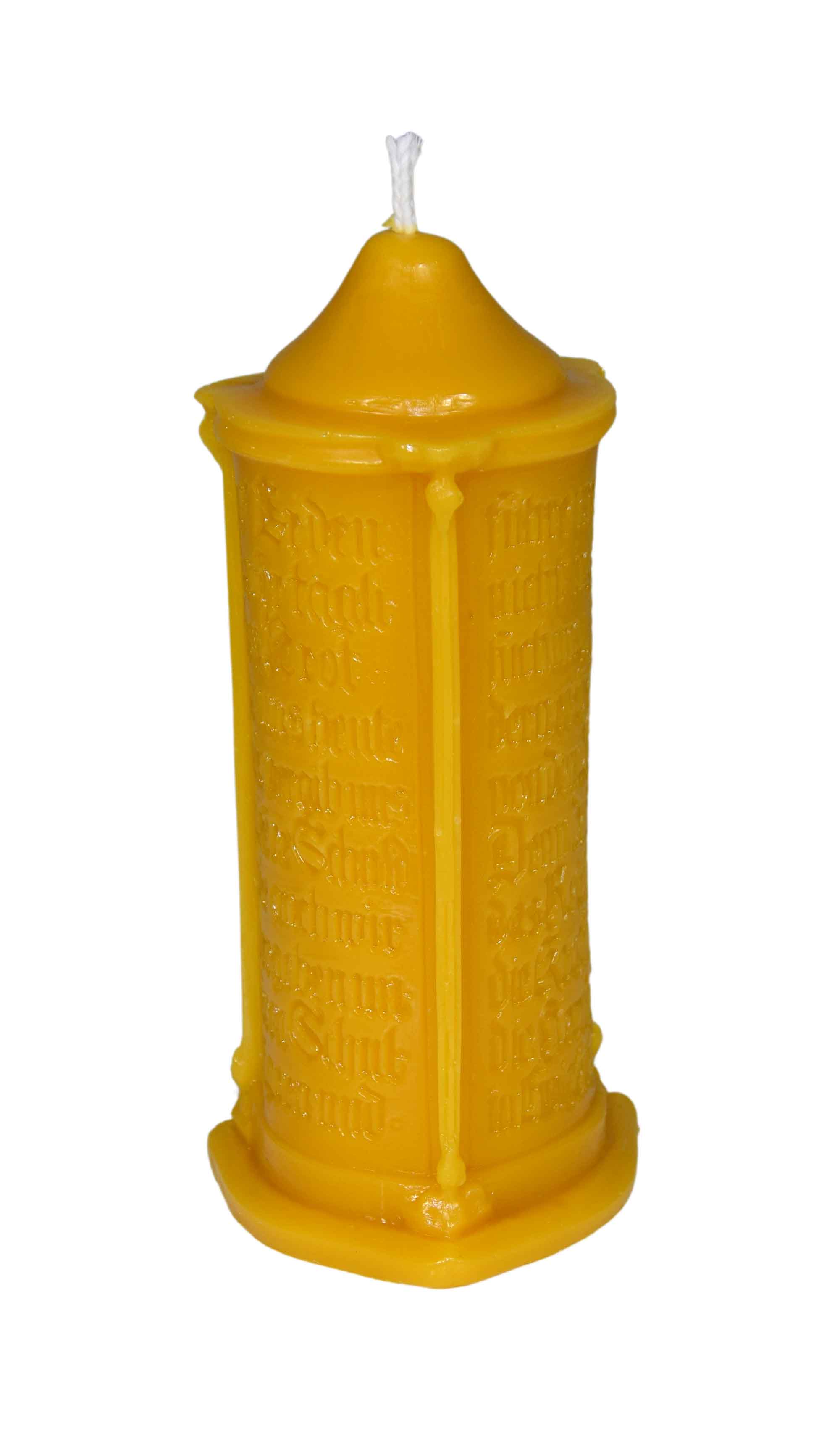 Gießform Kerze "Vater unser ..." Kerzengießform
