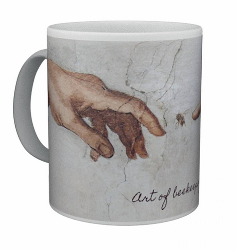 HOBBEE® Tasse Imkerkunst "Bienen Hand"