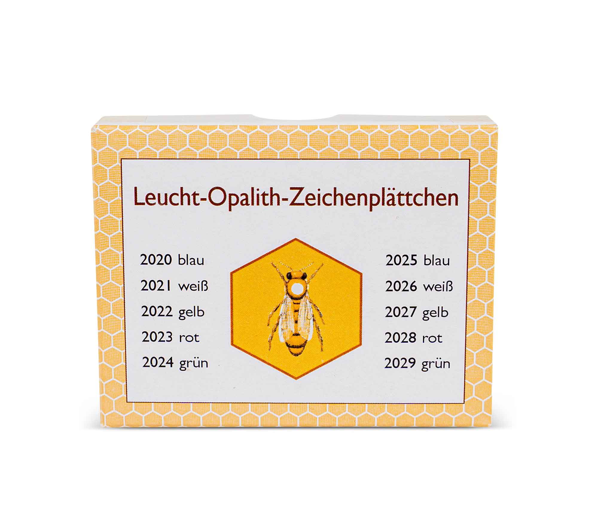 Leucht Opalith Zeichenplättchen