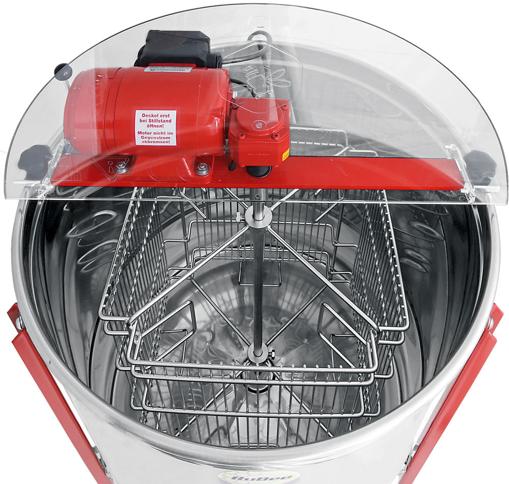 RuBee®Silber Tangential Motor Honigschleuder