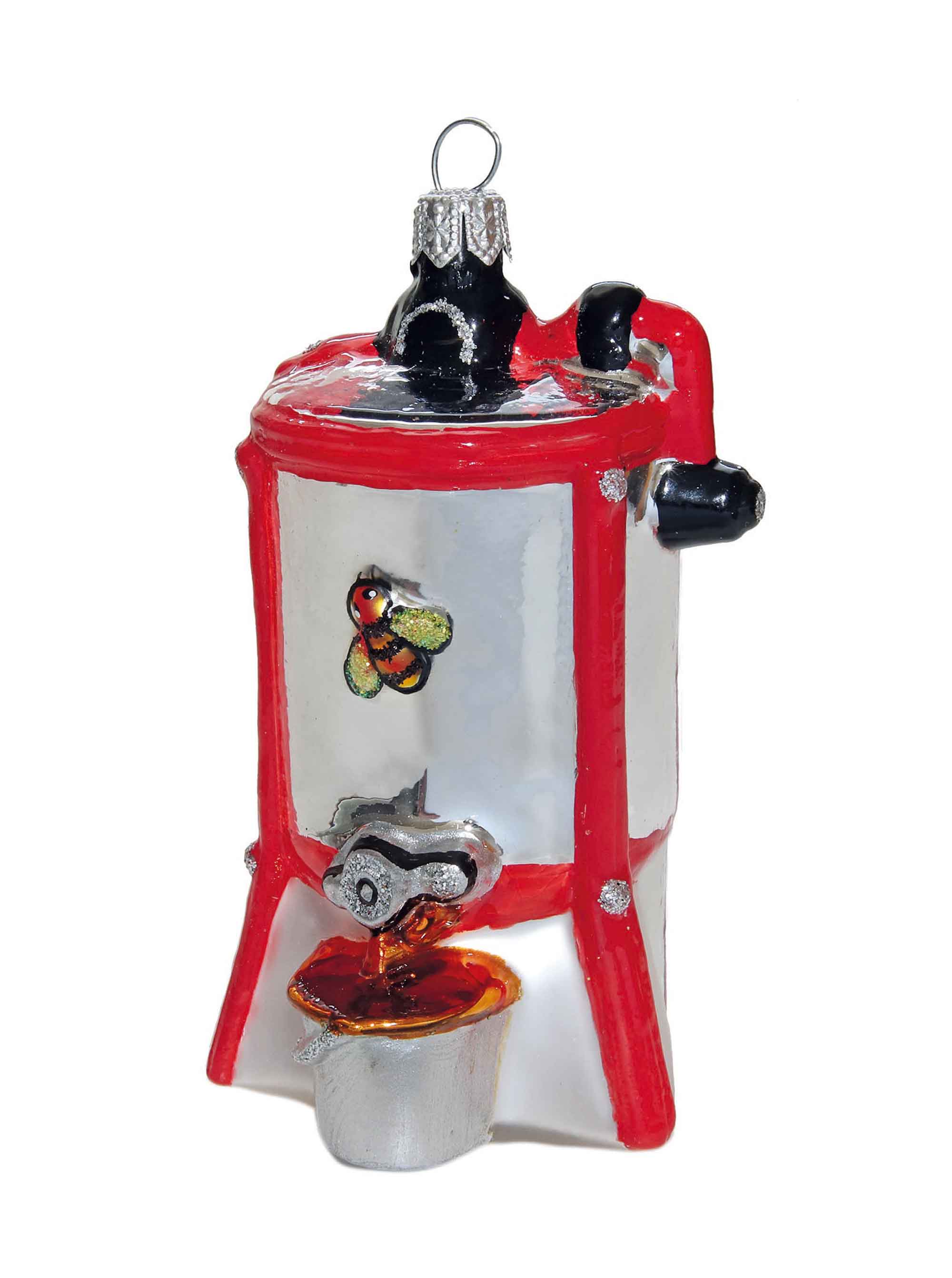 Weihnachtskugel "Honig Schleuder"
