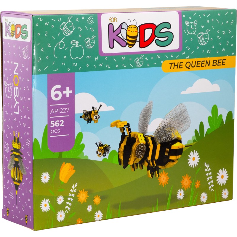 Klemmbaustein Set - große Bienenkönigin
