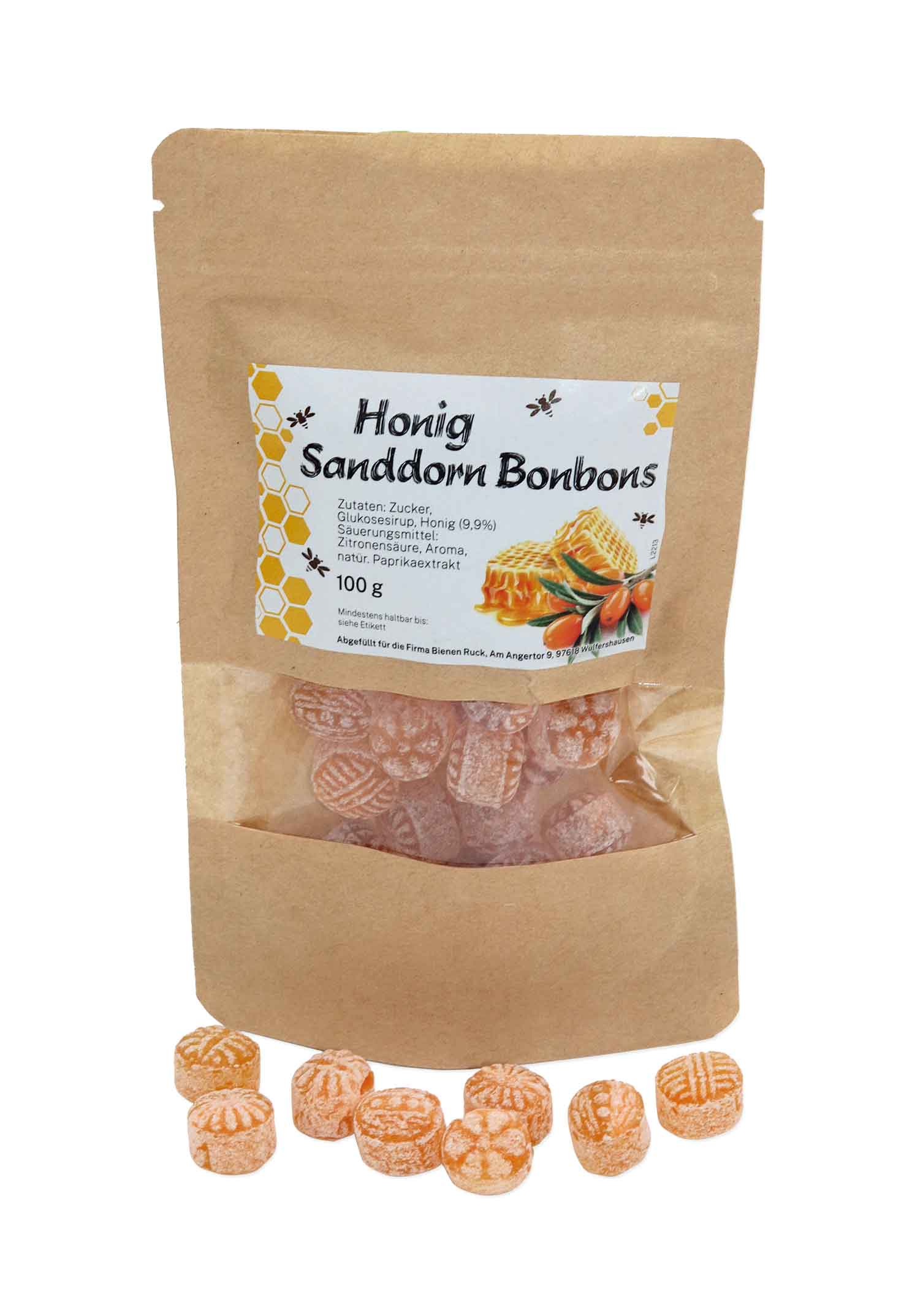 Honig Sanddorn Bonbons