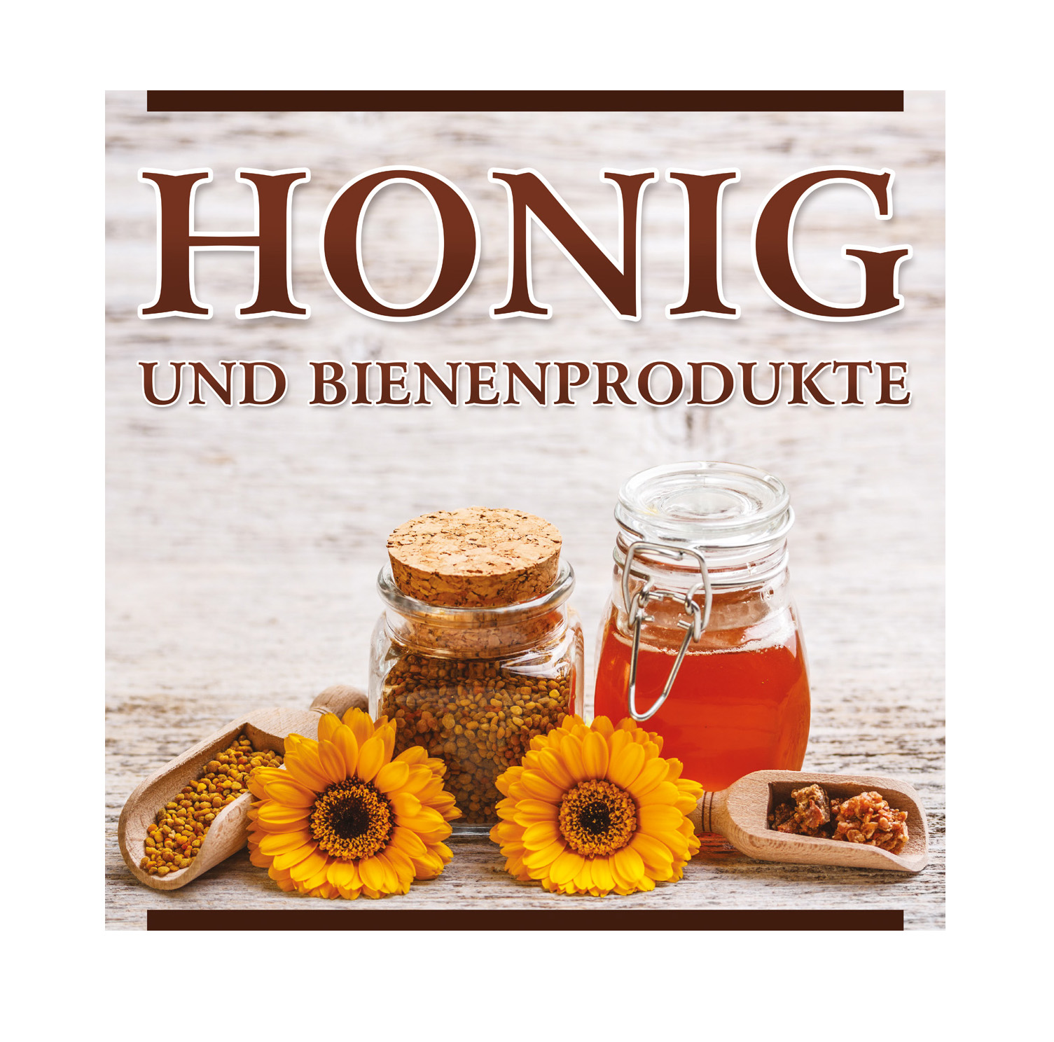HOBBEE® BANNER "Honig + Bienenprodukte"