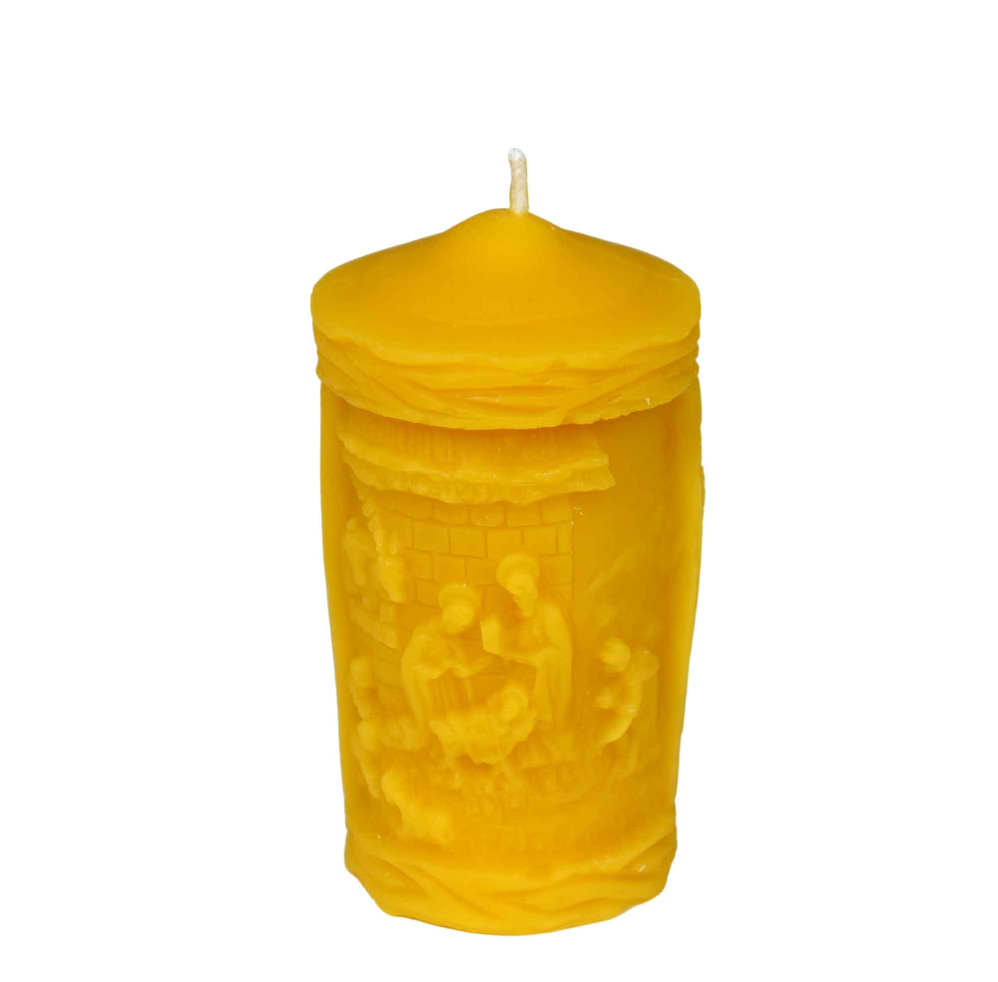 Gießform Kerze mit Krippe