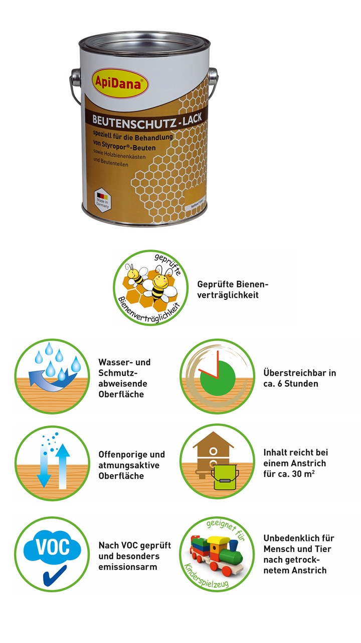 ApiDana® Beutenschutz-Lack