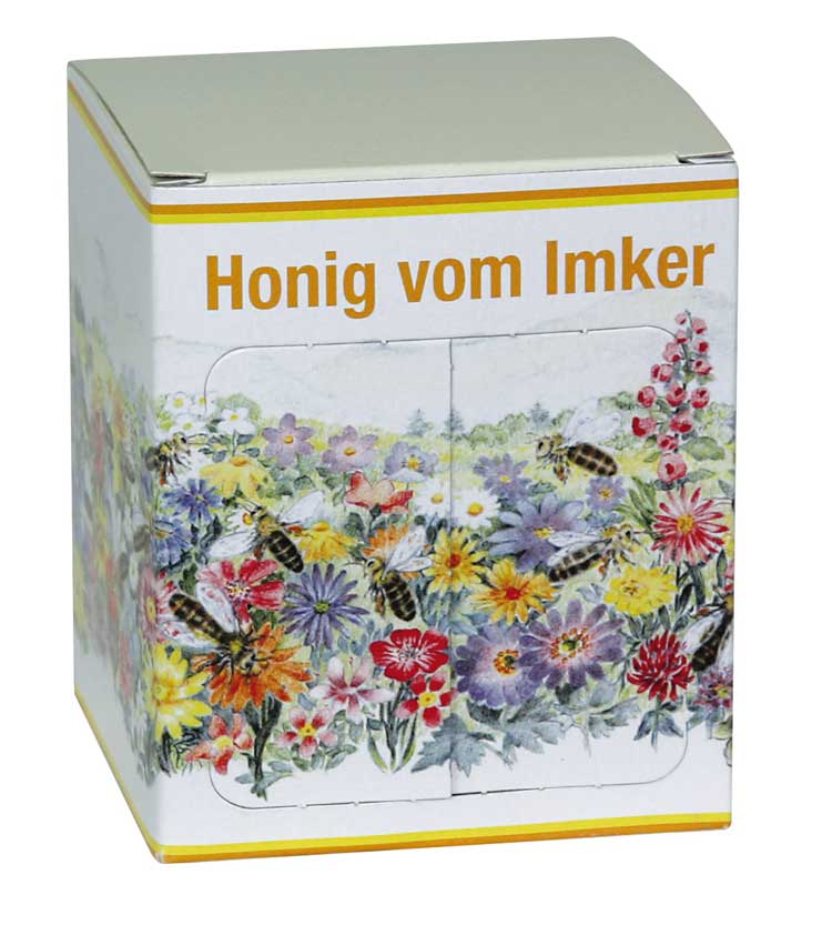 Faltkarton Blumenwiese