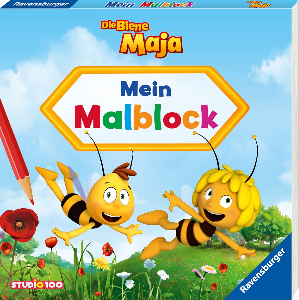 Biene Maja Mein Malblock
