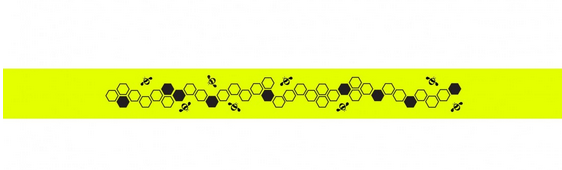 HOBBEE® Schnapparmband "Waben"