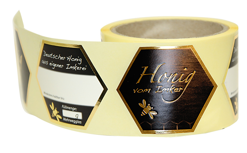 RuBee®Gold Honigglas