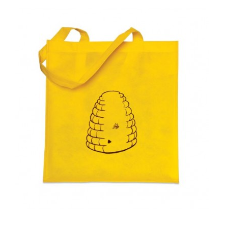 HOBBEE® Tragetasche gelb "Bienenkorb"