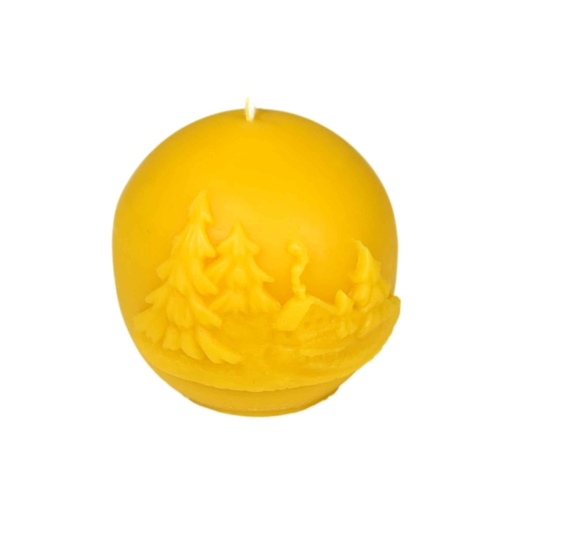 Gießform Kugel mit Landschaft