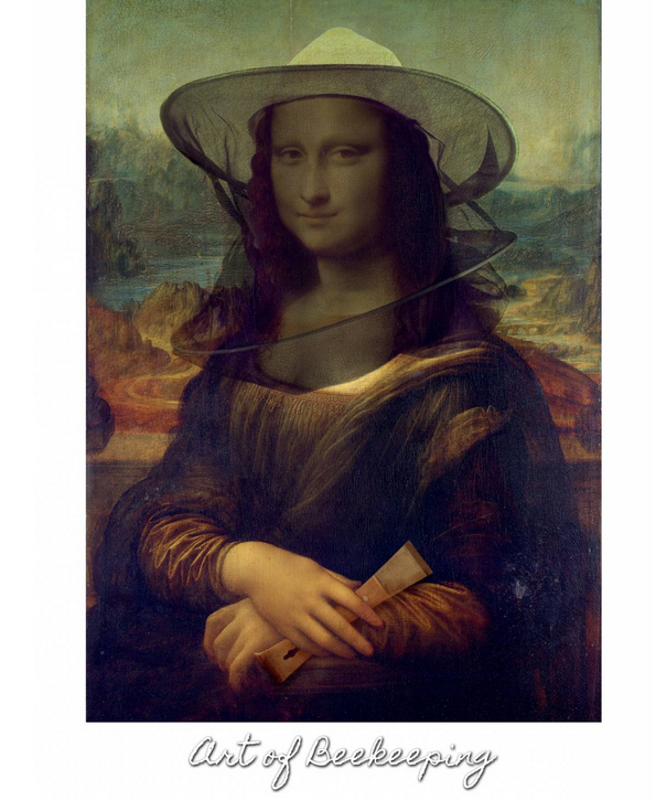 HOBBEE® T-Shirt "Mona Lisa Imkerin"