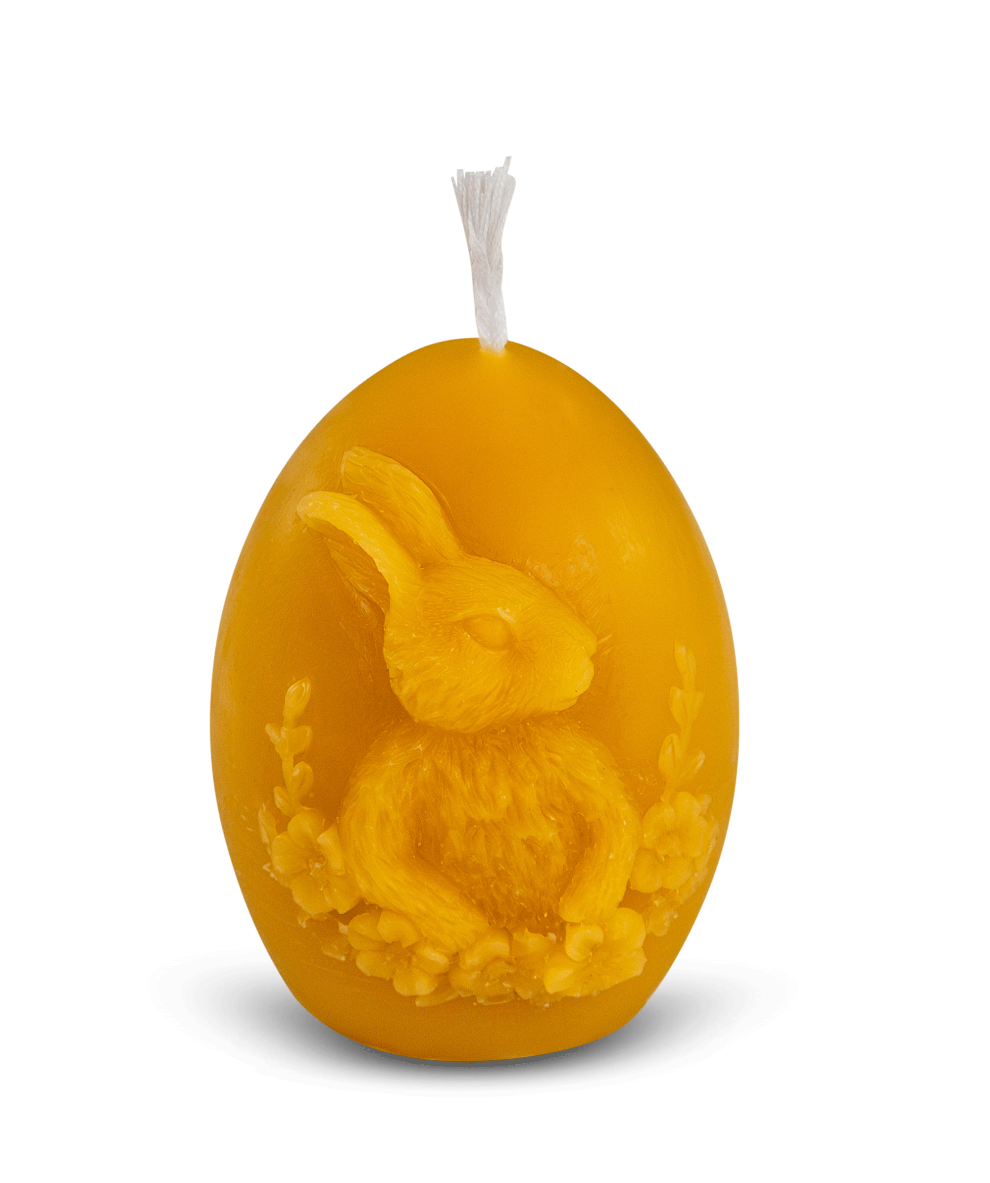 Gießform "Osterei Hase mit Blumen" Motiv I