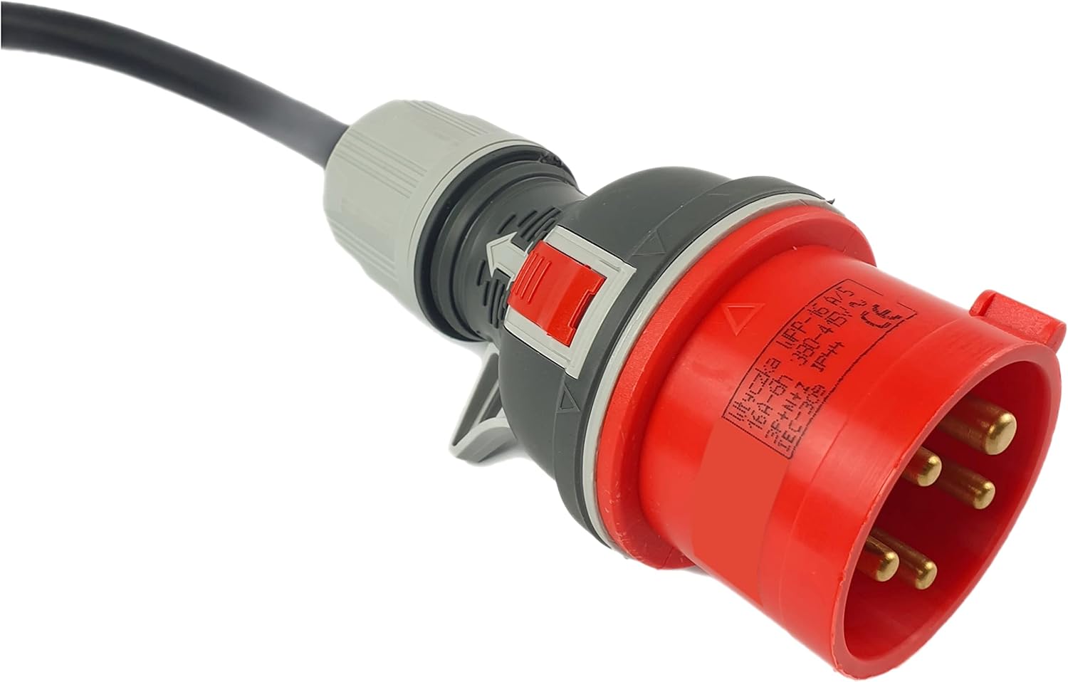 Starkstromkabel mit Verteiler 3 x 230 Volt