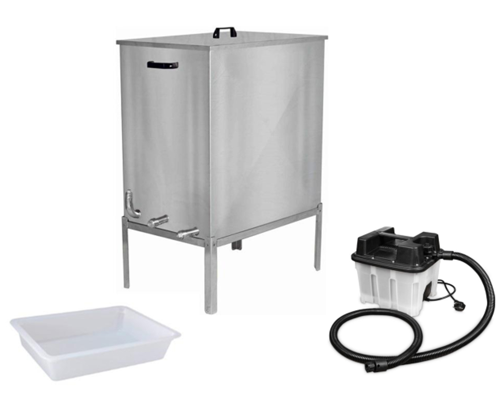 RuBee® Wabenschmelzer Edelstahl