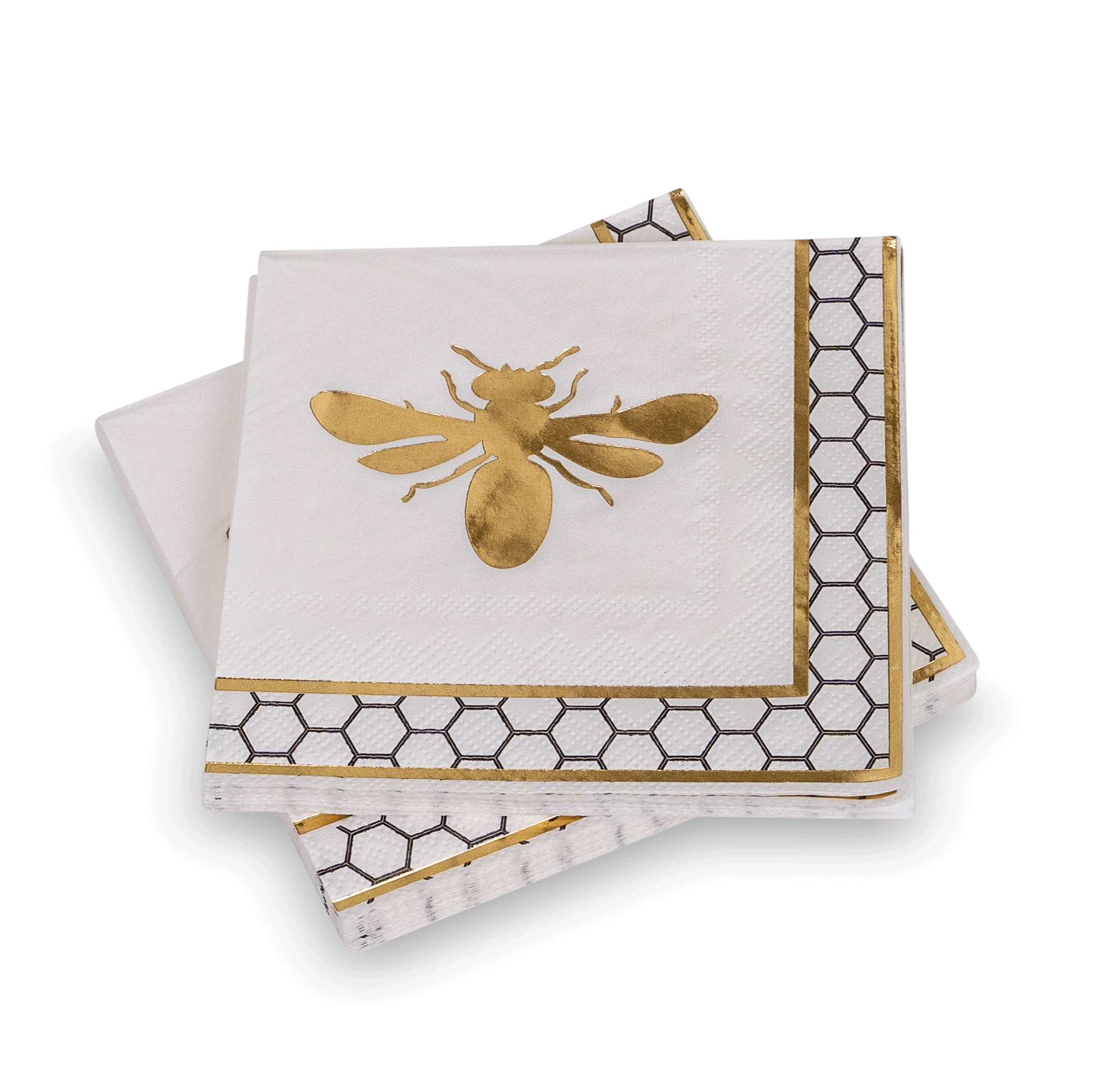 Servietten "goldene Biene"