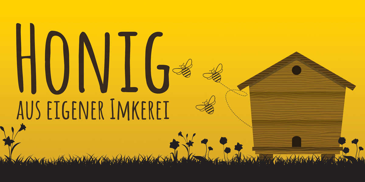 HOBBEE® BANNER "Bienenhaus"