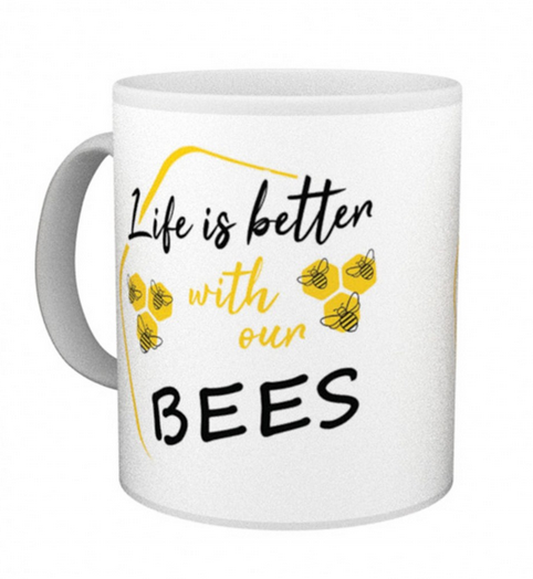 HOBBEE® Tasse "Live is better with your Bees"