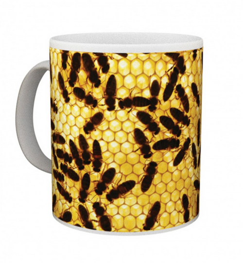 HOBBEE® Tasse "Wabe mit Bienen"