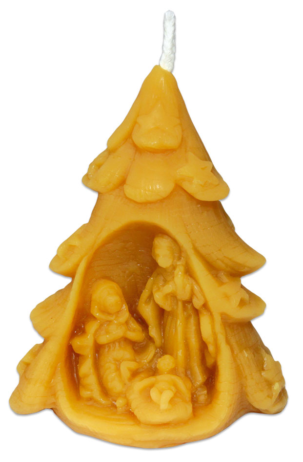 Gießform "Baum mit Krippe"