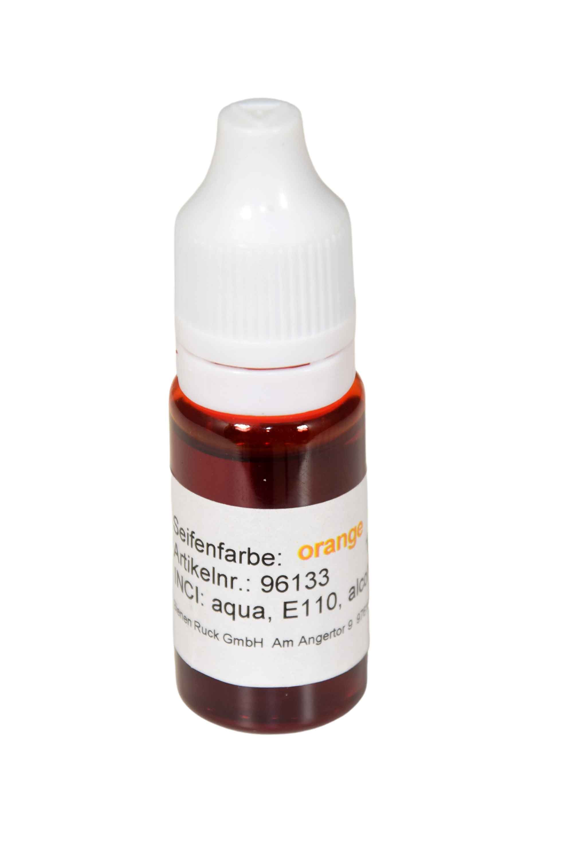 Seifenfarbe orange