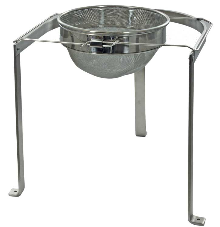 Siebhalter aus Edelstahl