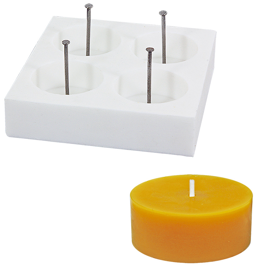 Gießform Jumbo "Teelichter 4-er"