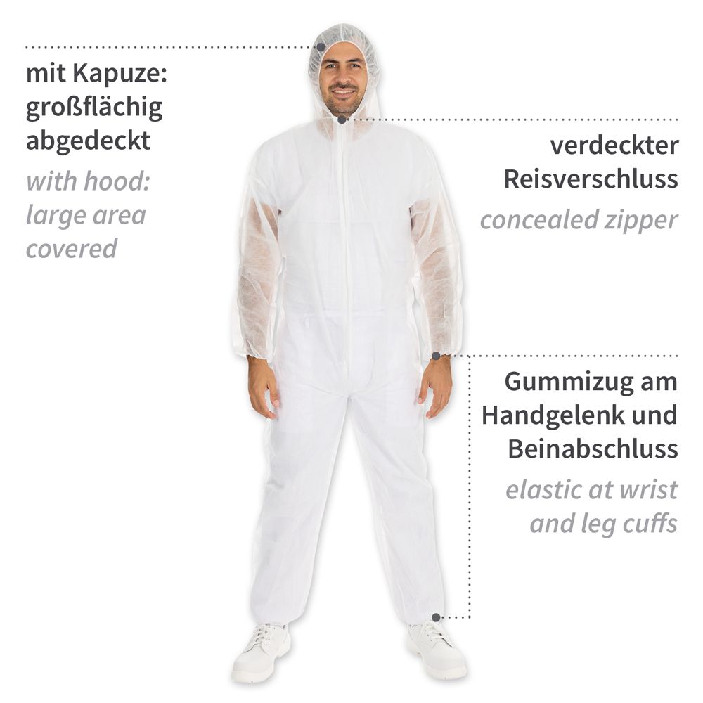 Einweg Overall